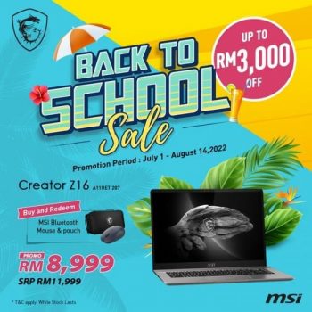 MSI-Gaming-Back-to-School-Sale-350x350 - Computer Accessories Electronics & Computers IT Gadgets Accessories Johor Kedah Kelantan Kuala Lumpur Laptop Malaysia Sales Melaka Negeri Sembilan Online Store Pahang Penang Perak Perlis Putrajaya Sabah Sarawak Selangor Terengganu 