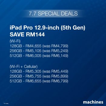 Machines-Apple-Product-Deal-5-350x350 - Computer Accessories Electronics & Computers IT Gadgets Accessories Johor Kedah Kelantan Kuala Lumpur Laptop Melaka Mobile Phone Negeri Sembilan Online Store Pahang Penang Perak Perlis Promotions & Freebies Putrajaya Sabah Sarawak Selangor Tablets Terengganu 