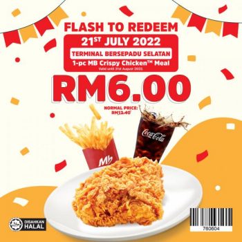 Marrybrown-Opening-Promotion-at-Terminal-Bersepadu-Selatan-1-350x350 - Beverages Food , Restaurant & Pub Kuala Lumpur Promotions & Freebies Selangor 