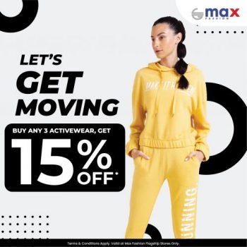 Max-Fashion-Lets-Get-Moving-Promotion-350x350 - Apparels Fashion Accessories Fashion Lifestyle & Department Store Johor Kedah Kelantan Kuala Lumpur Melaka Negeri Sembilan Pahang Penang Perak Perlis Promotions & Freebies Putrajaya Sabah Sarawak Selangor Terengganu 