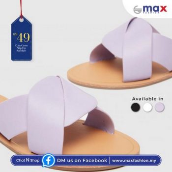 Max-Fashion-Summer-Sandals-Collection-1-350x350 - Apparels Fashion Accessories Fashion Lifestyle & Department Store Footwear Johor Kedah Kelantan Kuala Lumpur Melaka Negeri Sembilan Pahang Penang Perak Perlis Promotions & Freebies Putrajaya Sabah Sarawak Selangor Terengganu 