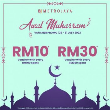 Metrojaya-Awal-Muharram-Promotion-350x350 - Johor Kedah Kelantan Kuala Lumpur Melaka Negeri Sembilan Others Pahang Penang Perak Perlis Promotions & Freebies Putrajaya Sabah Sarawak Selangor Terengganu 
