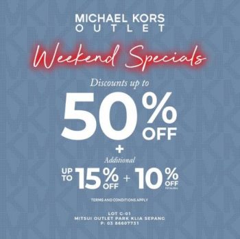 Michael-Kors-Weekend-Sale-at-Mitsui-Outlet-Park-350x349 - Bags Fashion Accessories Fashion Lifestyle & Department Store Handbags Malaysia Sales Selangor 