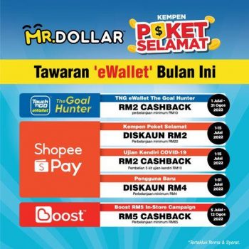Mr-Dollar-eWallet-Promotion-350x350 - Baby & Kids & Parenting eWallet & Digital Currency Johor Kedah Kelantan Kuala Lumpur Melaka Negeri Sembilan Pahang Penang Perak Perlis Promotions & Freebies Putrajaya Sabah Sarawak Selangor Terengganu Toys 