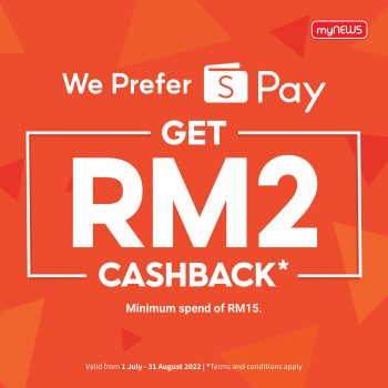 MyNEWS-Cashback-Promo-with-ShopeePay-350x350 - Johor Kedah Kelantan Kuala Lumpur Melaka Negeri Sembilan Pahang Penang Perak Perlis Promotions & Freebies Putrajaya Sabah Sarawak Selangor Supermarket & Hypermarket Terengganu 