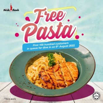 NY-Steak-Shack-Free-Pasta-Promotion-at-IOI-City-Mall-350x350 - Beverages Food , Restaurant & Pub Promotions & Freebies Putrajaya Selangor 