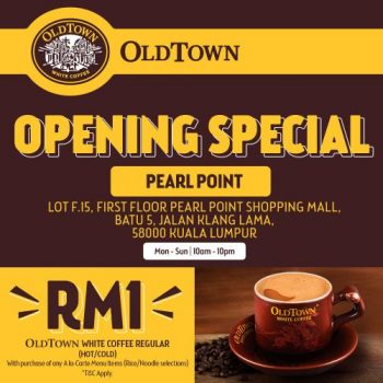 Oldtown-Opening-Promotion-at-Pearl-Point-350x350 - Beverages Food , Restaurant & Pub Kuala Lumpur Promotions & Freebies Selangor 