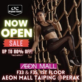 Original-Classic-Opening-Sale-at-AEON-MALL-Taiping-350x350 - Apparels Fashion Accessories Fashion Lifestyle & Department Store Malaysia Sales Perak 