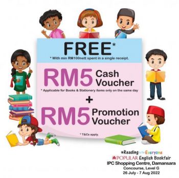 POPULAR-English-Book-Fair-Sale-at-IPC-Shopping-Centre-1-350x349 - Books & Magazines Malaysia Sales Selangor Stationery 