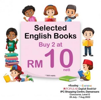 POPULAR-English-Book-Fair-Sale-at-IPC-Shopping-Centre-2-350x349 - Books & Magazines Malaysia Sales Selangor Stationery 