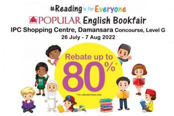 POPULAR-English-Book-Fair-Sale-at-IPC-Shopping-Centre-350x233 - Books & Magazines Malaysia Sales Selangor Stationery 