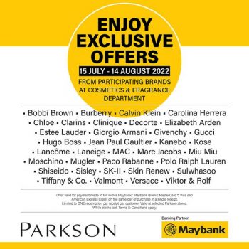 Parkson-Maybank-Exclusive-Offer-350x350 - Bank & Finance Johor Kedah Kelantan Kuala Lumpur Maybank Melaka Negeri Sembilan Pahang Penang Perak Perlis Promotions & Freebies Putrajaya Sabah Sarawak Selangor Supermarket & Hypermarket Terengganu 