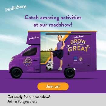 PediaSure-Grow-To-Great-Truck-in-collaboration-with-Real-Madrid-350x350 - Baby & Kids & Parenting Johor Kedah Kelantan Kuala Lumpur Melaka Milk Powder Negeri Sembilan Pahang Penang Perak Perlis Promotions & Freebies Putrajaya Sabah Sarawak Selangor Terengganu 