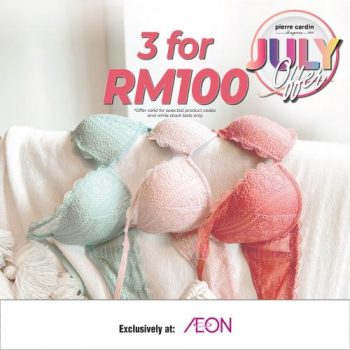 Pierre-Cardin-Lingerie-3-For-RM100-Promotion-at-AEON-Mall-Bukit-Mertajam-350x350 - Fashion Accessories Fashion Lifestyle & Department Store Lingerie Penang Promotions & Freebies Underwear 