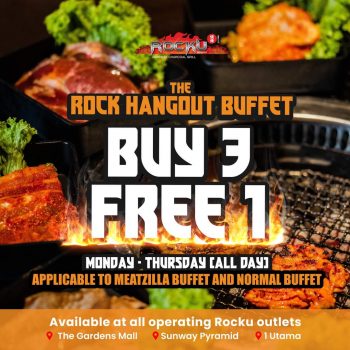 ROCKU-Yakiniku-Meatzilla-Buffet-Deal-350x350 - Beverages Food , Restaurant & Pub Kuala Lumpur Promotions & Freebies Selangor 