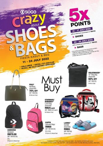 SOGO-Crazy-About-Shoes-Bags-Promotion-350x495 - Bags Fashion Accessories Fashion Lifestyle & Department Store Footwear Johor Kuala Lumpur Promotions & Freebies Selangor 