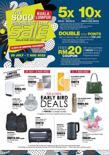 SOGO-Members-Day-Sale-Catalogue-350x495 - Kuala Lumpur Malaysia Sales Selangor Supermarket & Hypermarket 