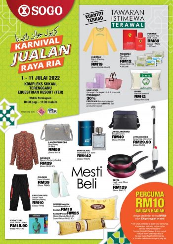 SOGO-Raya-Ria-Sale-Carnival-at-Kuala-Terengganu-350x495 - Malaysia Sales Others Terengganu 