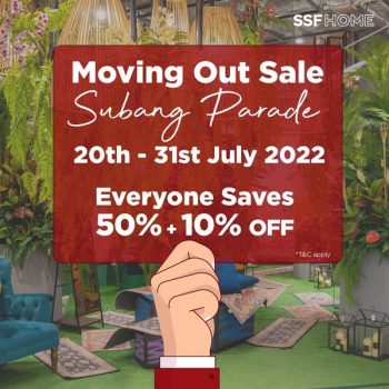 SSF-Home-Moving-Out-Sale-at-Subang-Parade-350x350 - Furniture Home & Garden & Tools Home Decor Selangor Warehouse Sale & Clearance in Malaysia 