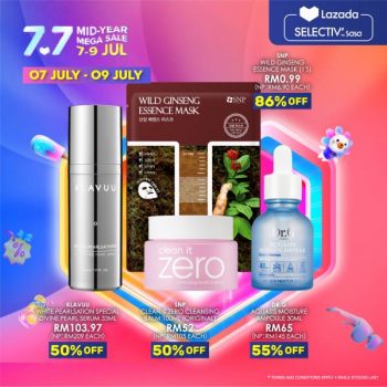 SaSa-Lazada-7.7-Mega-Sale-1-350x350 - Beauty & Health Cosmetics Fragrances Johor Kedah Kelantan Kuala Lumpur Malaysia Sales Melaka Negeri Sembilan Online Store Pahang Penang Perak Perlis Personal Care Putrajaya Sabah Sarawak Selangor Skincare Terengganu 