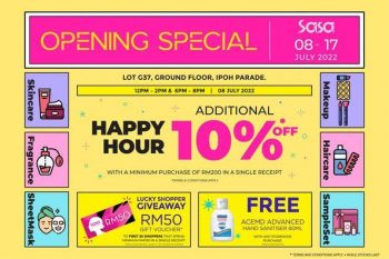 SaSa-Opening-Promotion-at-Ipoh-Parade-350x233 - Beauty & Health Cosmetics Fragrances Perak Personal Care Promotions & Freebies Skincare 