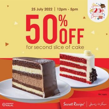 Secret-Recipe-50-OFF-for-2nd-Slice-Cake-Promotion-350x350 - Beverages Cake Food , Restaurant & Pub Johor Kedah Kelantan Kuala Lumpur Melaka Negeri Sembilan Pahang Penang Perak Perlis Promotions & Freebies Putrajaya Sabah Sarawak Selangor Terengganu 