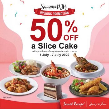 Secret-Recipe-Opening-Promotion-at-Suasana-PJH-1-350x350 - Beverages Cake Food , Restaurant & Pub Promotions & Freebies Putrajaya 