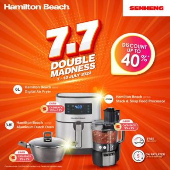 Senheng-Hamilton-Beach-7.7-Madness-Deals-350x350 - Electronics & Computers Home Appliances Johor Kedah Kelantan Kitchen Appliances Kuala Lumpur Melaka Negeri Sembilan Pahang Penang Perak Perlis Promotions & Freebies Putrajaya Sabah Sarawak Selangor Terengganu 