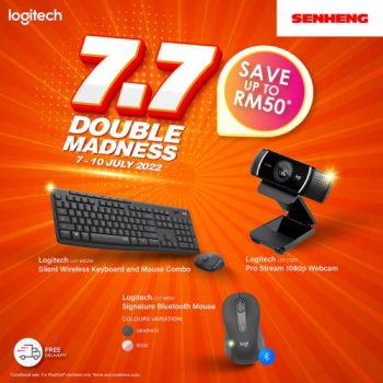 Senheng-Logitech-7.7-Deals-Promotion-350x350 - Computer Accessories Electronics & Computers IT Gadgets Accessories Johor Kedah Kelantan Kuala Lumpur Melaka Negeri Sembilan Online Store Pahang Penang Perak Perlis Promotions & Freebies Putrajaya Sabah Sarawak Selangor Terengganu 