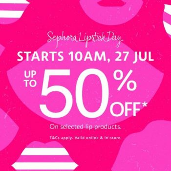 Sephora-Lipstick-Day-Promotion-350x350 - Beauty & Health Cosmetics Johor Kedah Kelantan Kuala Lumpur Melaka Negeri Sembilan Online Store Pahang Penang Perak Perlis Personal Care Promotions & Freebies Putrajaya Sabah Sarawak Selangor Terengganu 