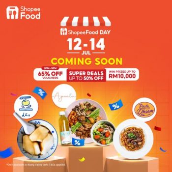 ShopeeFood-Day-Promotion-350x350 - Beverages Food , Restaurant & Pub Johor Kedah Kelantan Kuala Lumpur Melaka Negeri Sembilan Pahang Penang Perak Perlis Promotions & Freebies Putrajaya Sabah Sarawak Selangor Terengganu 