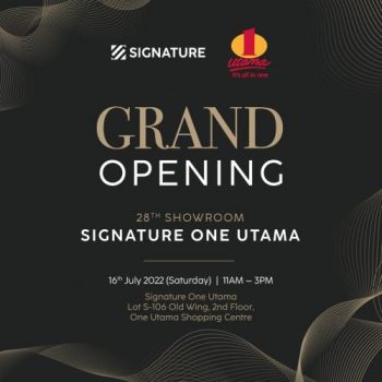 Signature-Kitchen-Opening-Promotion-at-One-Utama-350x350 - Electronics & Computers Home & Garden & Tools Kitchen Appliances Kitchenware Promotions & Freebies Selangor 