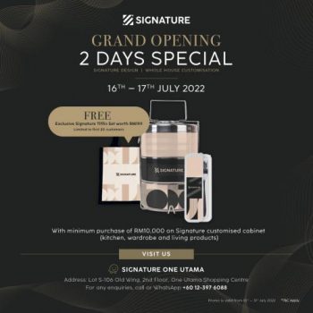 Signature-Kitchen-Opening-Promotion-at-One-Utama-4-350x350 - Electronics & Computers Home & Garden & Tools Kitchen Appliances Kitchenware Promotions & Freebies Selangor 