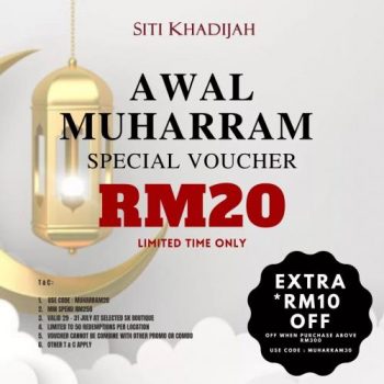 Siti-Khadijah-Awal-Muharram-Special-Voucher-Promotion-at-Freeport-AFamosa-350x350 - Melaka Others Promotions & Freebies 