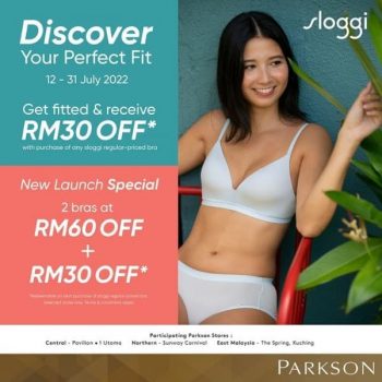 Sloggi-Special-Deal-at-Parkson-350x350 - Fashion Accessories Fashion Lifestyle & Department Store Kuala Lumpur Lingerie Promotions & Freebies Sarawak Selangor Underwear 