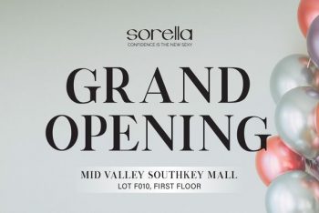 Sorella-Grand-Opening-Event-at-Mid-Valley-Southkey-350x234 - Events & Fairs Fashion Accessories Fashion Lifestyle & Department Store Johor Lingerie Underwear 