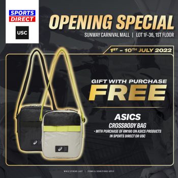 Sports-Direct-Opening-Special-at-USC-Sunway-Carnival-Mall-5-350x350 - Apparels Fashion Accessories Fashion Lifestyle & Department Store Footwear Penang Promotions & Freebies 