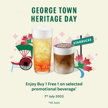 Starbucks-Georgetown-Heritage-Day-Deal-350x350 - Beverages Food , Restaurant & Pub Penang Promotions & Freebies 