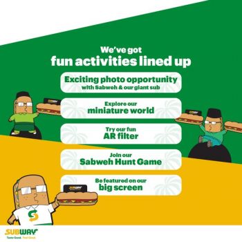 Subway-Mini-World-Exhibition-1-350x350 - Beverages Events & Fairs Food , Restaurant & Pub Kuala Lumpur Penang Selangor 