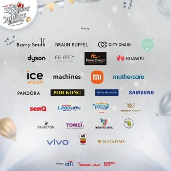 Sunway-Malls-25th-Silver-Jubilee-Giveaway-1-350x350 - Johor Kuala Lumpur Others Penang Promotions & Freebies Selangor 