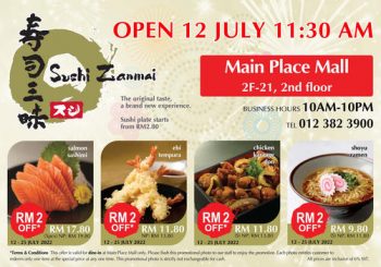 Sushi-Zanmai-Re-Opening-Specials-at-Main-Place-Mall-350x245 - Beverages Food , Restaurant & Pub Promotions & Freebies Selangor Sushi 