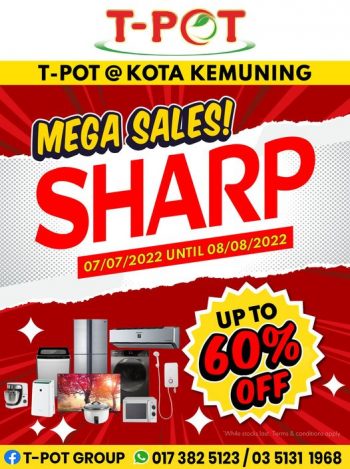 T-Pot-Sharp-Mega-Sale-350x469 - Electronics & Computers Home Appliances Kitchen Appliances Malaysia Sales Selangor 