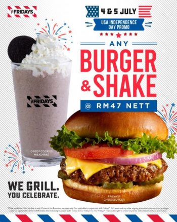 TGI-Fridays-Any-Burger-Shake-Promotion-350x438 - Beverages Food , Restaurant & Pub Johor Kedah Kelantan Kuala Lumpur Melaka Negeri Sembilan Pahang Penang Perak Perlis Promotions & Freebies Putrajaya Sabah Sarawak Selangor Terengganu 