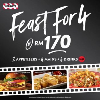 TGI-Fridays-Online-Feast-Bundles-Promotion-1-350x350 - Beverages Food , Restaurant & Pub Johor Kedah Kelantan Kuala Lumpur Melaka Negeri Sembilan Pahang Penang Perak Perlis Promotions & Freebies Putrajaya Sabah Sarawak Selangor Terengganu 