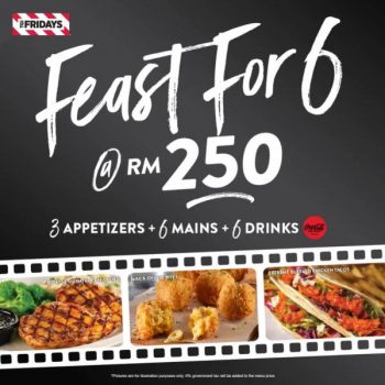 TGI-Fridays-Online-Feast-Bundles-Promotion-2-350x350 - Beverages Food , Restaurant & Pub Johor Kedah Kelantan Kuala Lumpur Melaka Negeri Sembilan Pahang Penang Perak Perlis Promotions & Freebies Putrajaya Sabah Sarawak Selangor Terengganu 