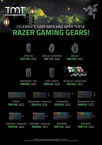 TMT-Razer-Gaming-Gears-Promotion-1-350x495 - Computer Accessories Electronics & Computers IT Gadgets Accessories Johor Kedah Kelantan Kuala Lumpur Melaka Negeri Sembilan Online Store Pahang Penang Perak Perlis Promotions & Freebies Putrajaya Sabah Sarawak Selangor Terengganu 