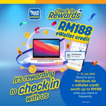 Touch-n-Go-eWallet-Check-in-Rewards-Promotion-350x350 - eWallet & Digital Currency Johor Kedah Kelantan Kuala Lumpur Melaka Negeri Sembilan Online Store Pahang Penang Perak Perlis Promotions & Freebies Putrajaya Sabah Sarawak Selangor Terengganu 