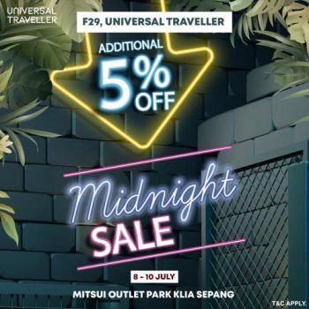 Universal-Traveller-Midnight-Sale-at-Mitsui-Outlet-Park-350x350 - Luggage Malaysia Sales Selangor Sports,Leisure & Travel 