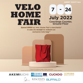 Velo-Home-Fair-at-Sunway-Velocity-Mall-2-350x350 - Events & Fairs Furniture Home & Garden & Tools Home Decor Kuala Lumpur Selangor 