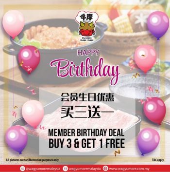 Wagyu-More-Member-Birthday-Deal-350x353 - Beverages Food , Restaurant & Pub Kuala Lumpur Promotions & Freebies Selangor 